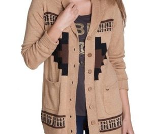 Obey Howling Wolf Cardigan